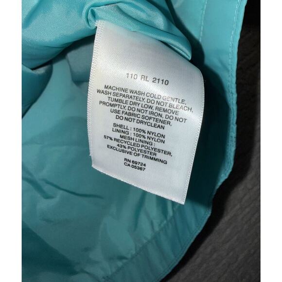 Columbia Women's Waterproof Breathable Jacket Size L Teal Omni-Tech Hooded Women - Picture 3 of 9